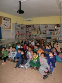 CASALARGA - Visita de los bomberos al colegio