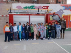 CASALARGA - Visita de los bomberos al colegio 2