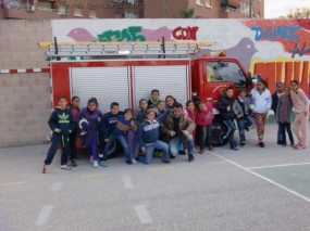 CASALARGA - Visita de los bomberos al colegio 4