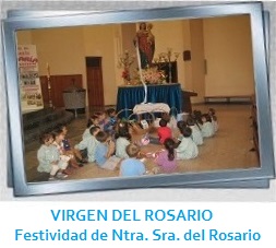 GALERÍA DE IMÁGENES - VIRGEN DEL ROSARIO – FESTIVIDAD DE NUESTRA SRA. DEL ROSARIO, 7 DE OCTUBRE